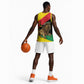 Ethiopia Lion of Judah Basketball Jersey Ethiopia Empire 1270-1974 - African Pride
