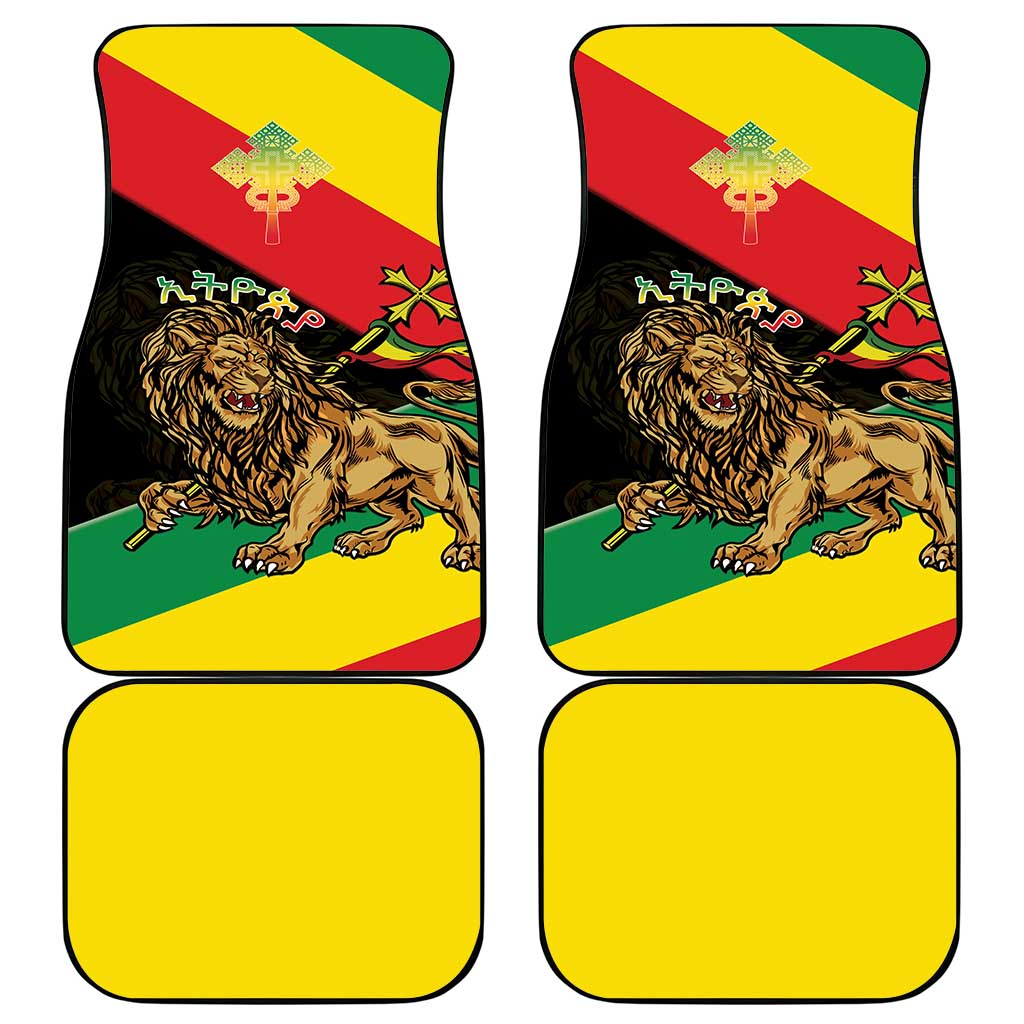 Ethiopia Lion of Judah Car Mats Ethiopia Empire 1270-1974