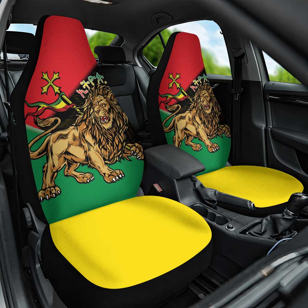 Ethiopia Lion of Judah Car Seat Cover Ethiopia Empire 1270-1974