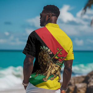Ethiopia Lion of Judah Hawaiian Shirt Ethiopia Empire 1270-1974