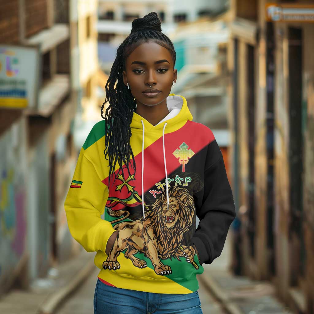 Ethiopia Lion of Judah Hoodie Ethiopia Empire 1270-1974