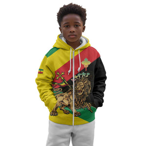 Ethiopia Lion of Judah Kid Hoodie Ethiopia Empire 1270-1974