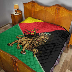 Ethiopia Lion of Judah Quilt Ethiopia Empire 1270-1974