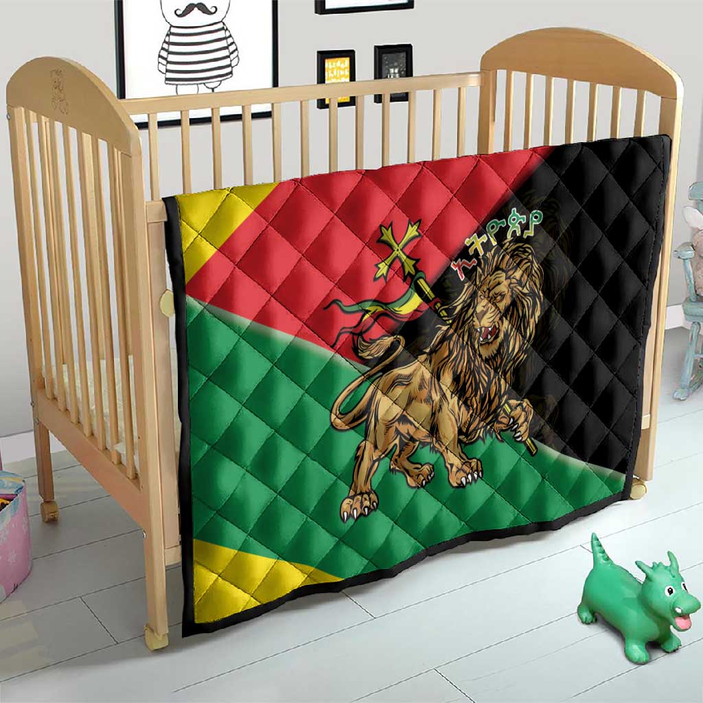 Ethiopia Lion of Judah Quilt Ethiopia Empire 1270-1974