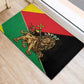 Ethiopia Lion of Judah Rubber Doormat Ethiopia Empire 1270-1974