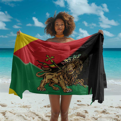 Ethiopia Lion of Judah Sarong Ethiopia Empire 1270-1974