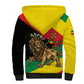 Ethiopia Lion of Judah Sherpa Hoodie Ethiopia Empire 1270-1974