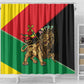 Ethiopia Lion of Judah Shower Curtain Ethiopia Empire 1270-1974