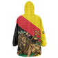 Ethiopia Lion of Judah Wearable Blanket Hoodie Ethiopia Empire 1270-1974