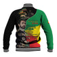 Jah Rastafari Baseball Jacket Haile Selassie