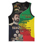 Jah Rastafari Basketball Jersey Haile Selassie LT15