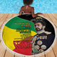 Jah Rastafari Beach Blanket Haile Selassie