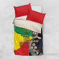 Jah Rastafari Bedding Set Haile Selassie
