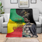 Jah Rastafari Blanket Haile Selassie