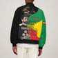 Jah Rastafari Bomber Jacket Haile Selassie