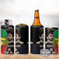 Jah Rastafari 4 in 1 Can Cooler Tumbler Haile Selassie