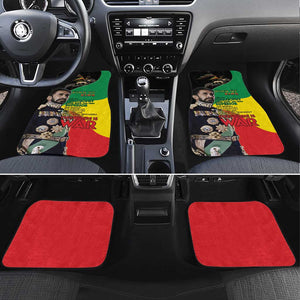 Jah Rastafari Car Mats Haile Selassie