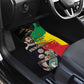 Jah Rastafari Car Mats Haile Selassie
