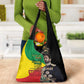 Jah Rastafari Grocery Bag Haile Selassie