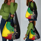 Jah Rastafari Grocery Bag Haile Selassie