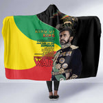 Jah Rastafari Hooded Blanket Haile Selassie