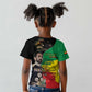 Jah Rastafari Kid T shirt Haile Selassie