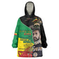 Jah Rastafari Kid Wearable Blanket Hoodie Haile Selassie