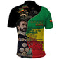 Jah Rastafari Polo Shirt Haile Selassie
