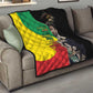 Jah Rastafari Quilt Haile Selassie