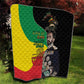 Jah Rastafari Quilt Haile Selassie