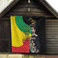 Jah Rastafari Quilt Haile Selassie
