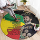 Jah Rastafari Round Carpet Haile Selassie