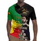 Jah Rastafari Rugby Jersey Haile Selassie
