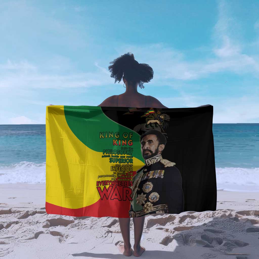 Jah Rastafari Sarong Haile Selassie