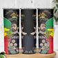 Jah Rastafari Skinny Tumbler Haile Selassie