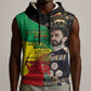 Jah Rastafari Sleeveless Hoodie Haile Selassie - African Pride
