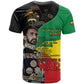 Jah Rastafari T shirt Haile Selassie