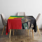 Jah Rastafari Tablecloth Haile Selassie