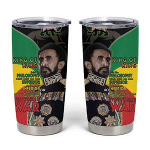 Jah Rastafari Tumbler Cup Haile Selassie