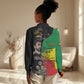 Jah Rastafari Women Casual Shirt Haile Selassie LT15