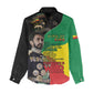 Jah Rastafari Women Casual Shirt Haile Selassie LT15