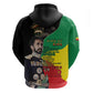 Jah Rastafari Zip Hoodie Haile Selassie