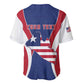Personalised Afro Liberia Baseball Jersey Coat Of Arms With Flag Map - African Pattern