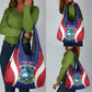 Personalised Afro Liberia Grocery Bag Coat Of Arms With Flag Map - African Pattern