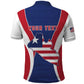 Personalised Afro Liberia Polo Shirt Coat Of Arms With Flag Map - African Pattern