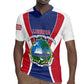 Personalised Afro Liberia Rugby Jersey Coat Of Arms With Flag Map - African Pattern
