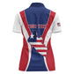 Personalised Afro Liberia Women Polo Shirt Coat Of Arms With Flag Map - African Pattern