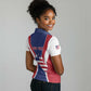 Personalised Afro Liberia Women Polo Shirt Coat Of Arms With Flag Map - African Pattern