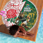 Personalized South Africa Combine England Rugby Beach Blanket Springboks and Red Rose