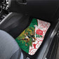 Personalized South Africa Combine England Rugby Car Mats Springboks and Red Rose